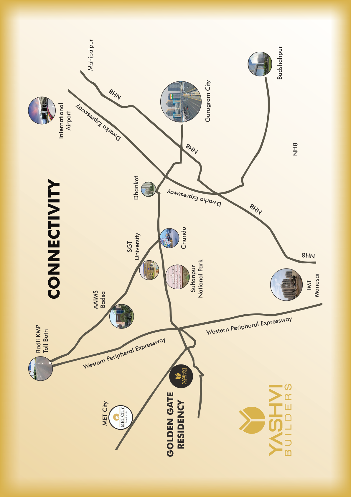 Deen Dayal Residency 2 Location Map